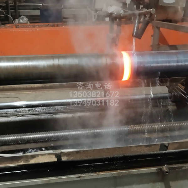 陕西砼泵管高频淬火 超音频泵管淬火 泵管淬火成套设备 水泥砼泵管内壁淬火